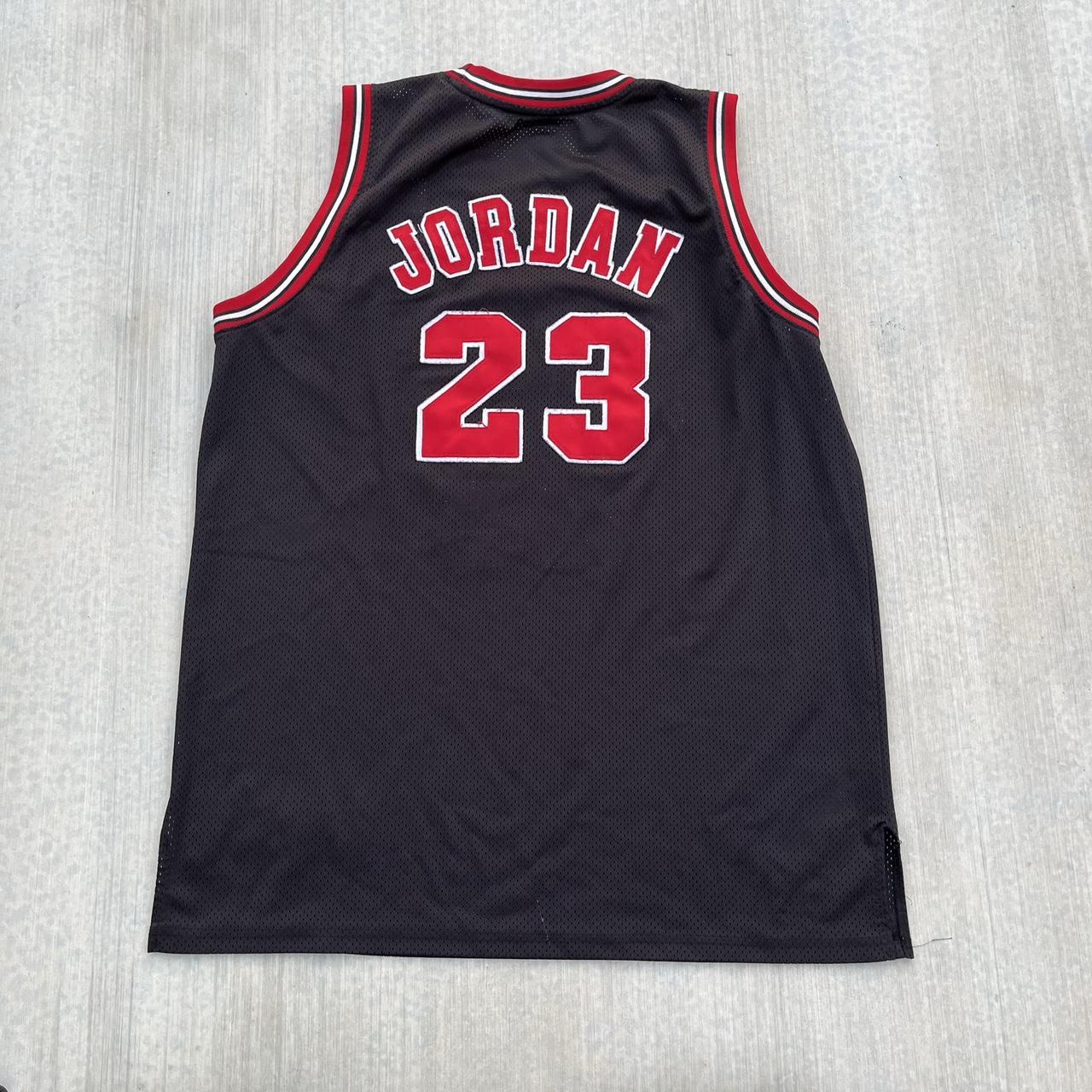 Nike Micheal Jordan Chicago Bulls black pinstripe - Depop