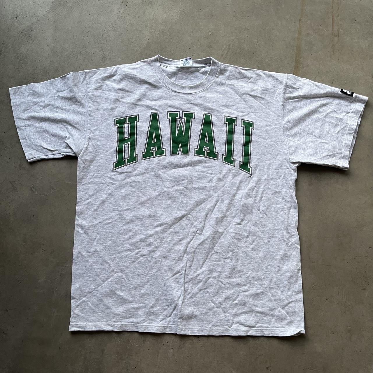 hawaii rainbows graphic tee college university... - Depop