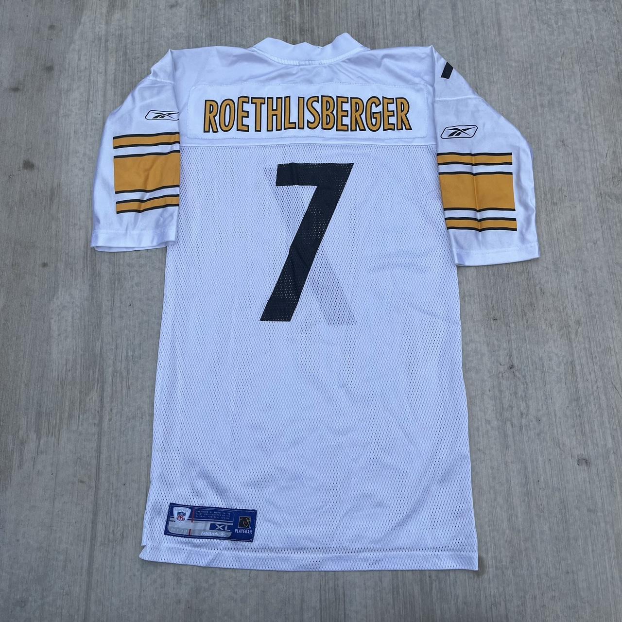 Reebok Pittsburgh Steelers Ben Roethlisberger NFL Jersey Size Youth Large