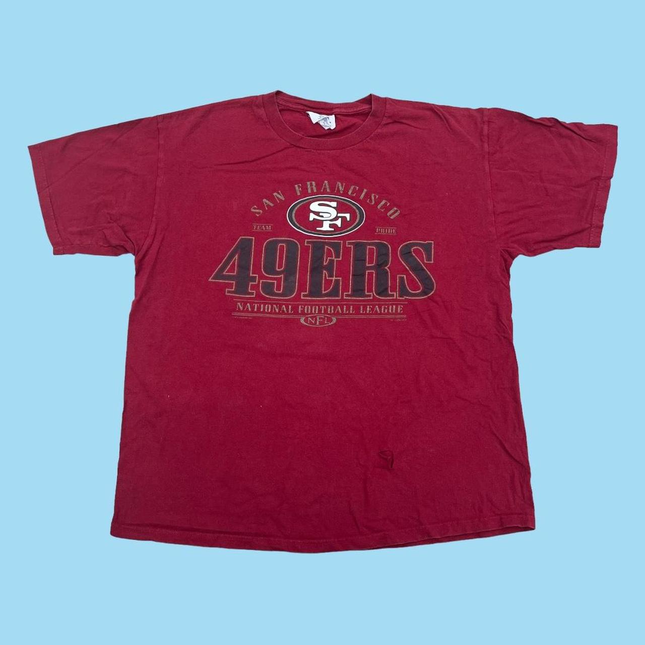 San Francisco 49ers Black Shirt Vintage looking - Depop