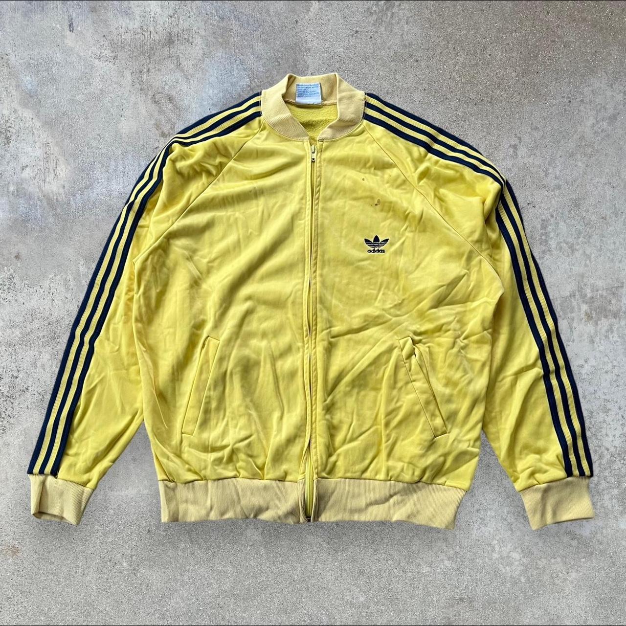 adidas windbreaker track jacket atp keyrolan 80s... - Depop