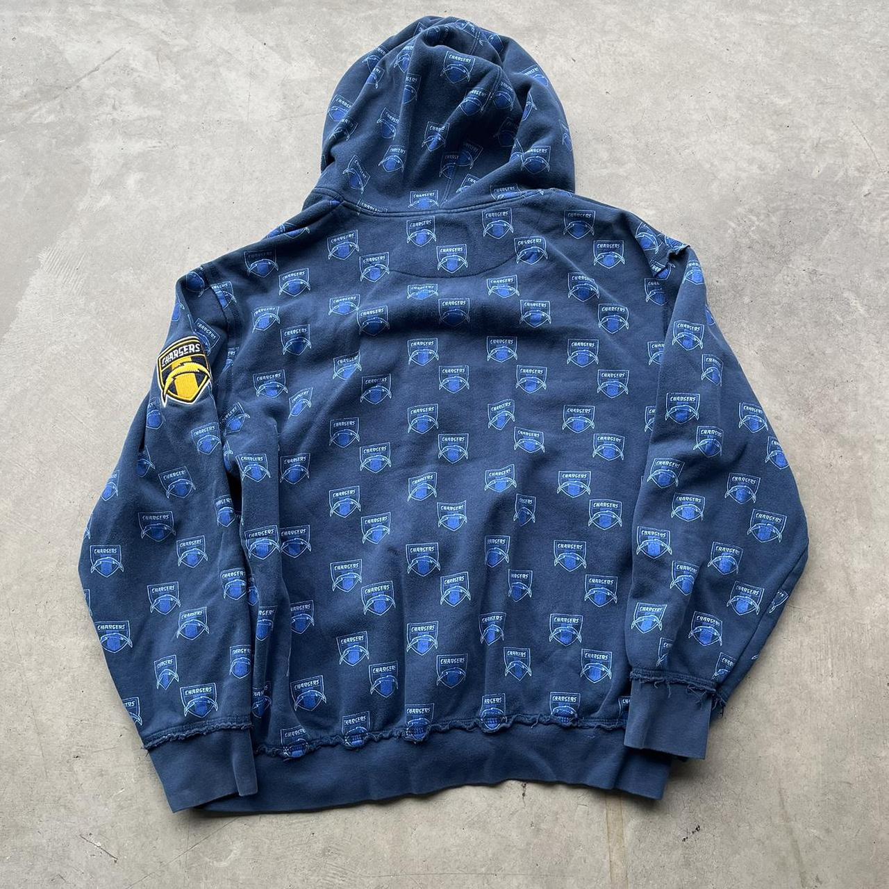 Mitchell and Ness San Diego Chargers hoodie. Classic - Depop