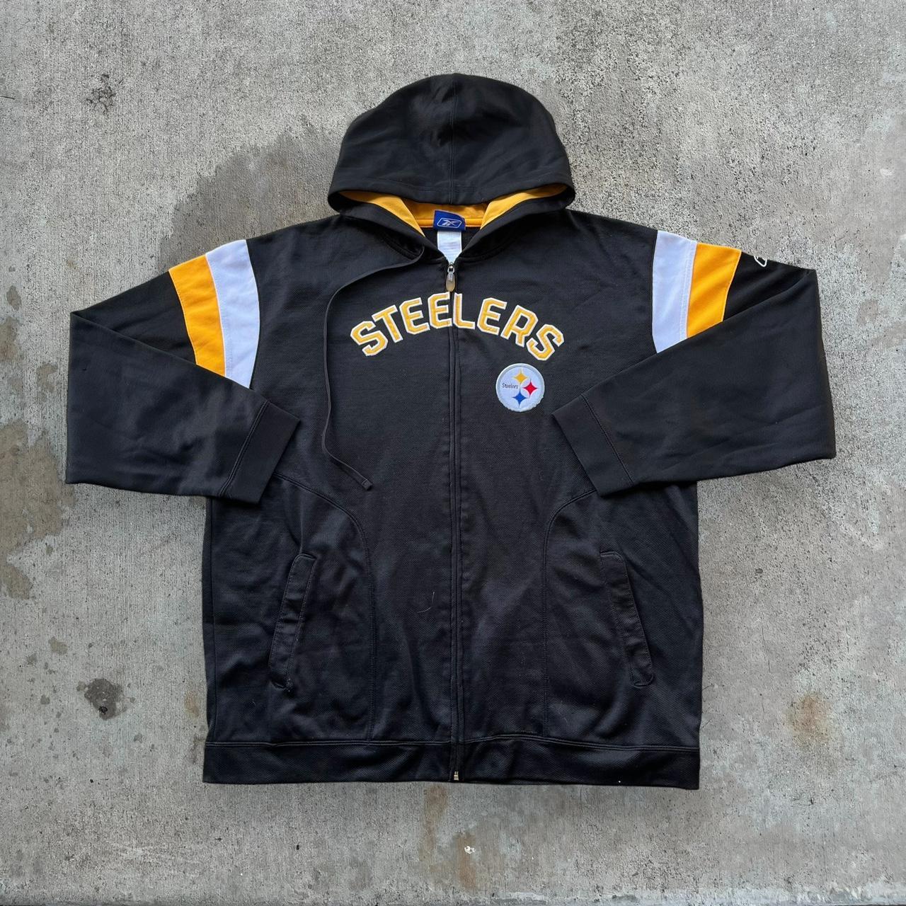 vintage pittsburgh steelers hoodie nfl football