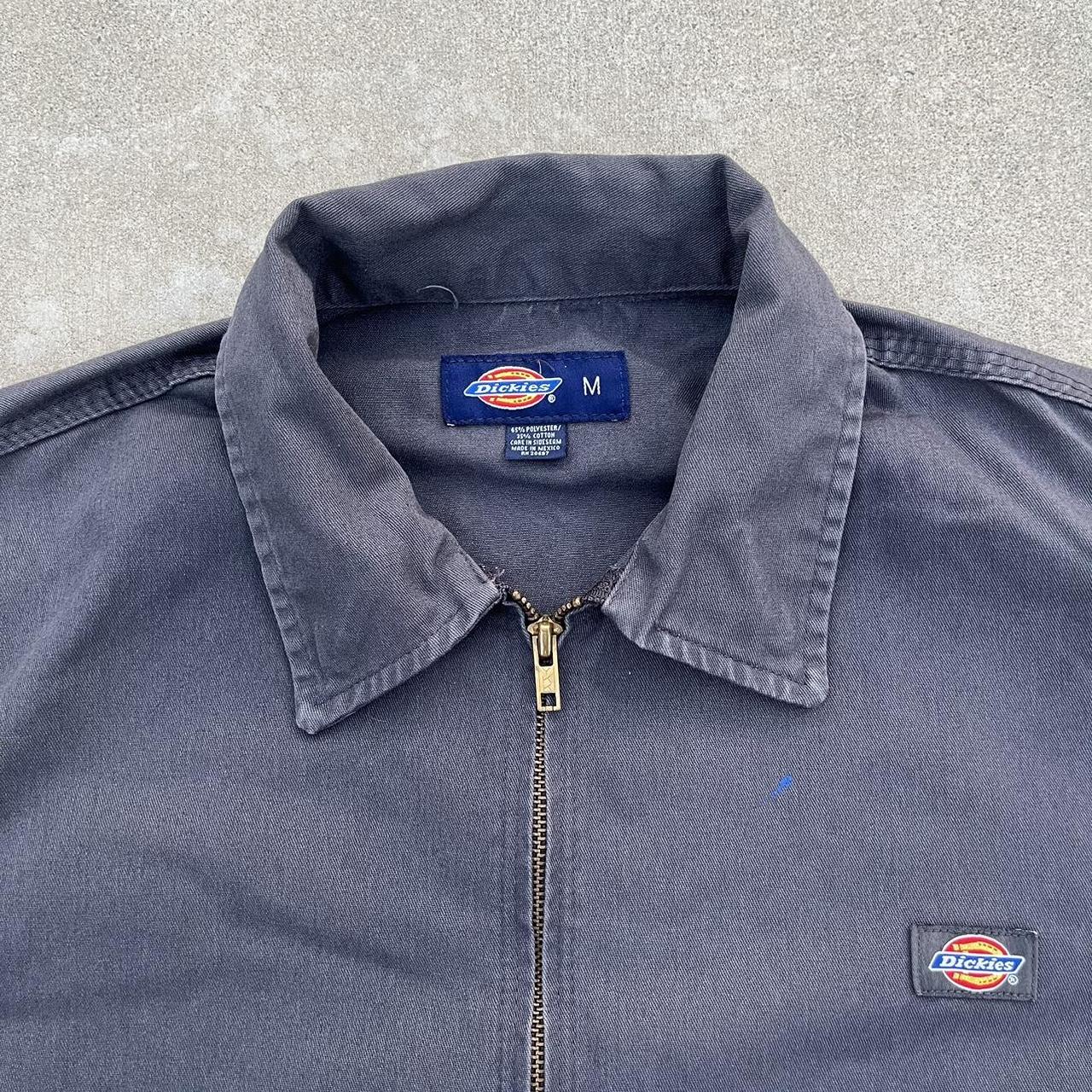 90s dickies detroit work jacket full zip up work... - Depop