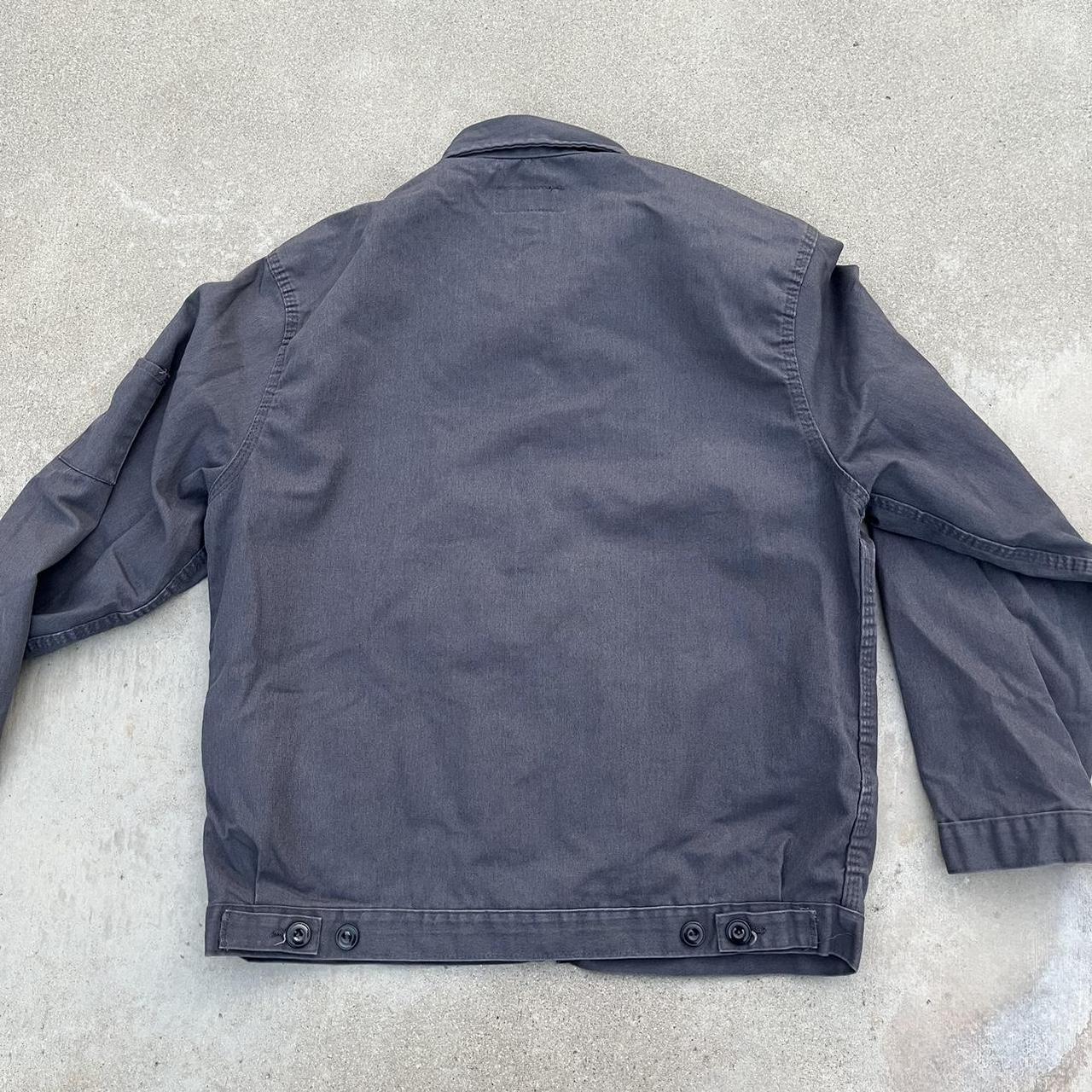 90s dickies detroit work jacket full zip up work... - Depop