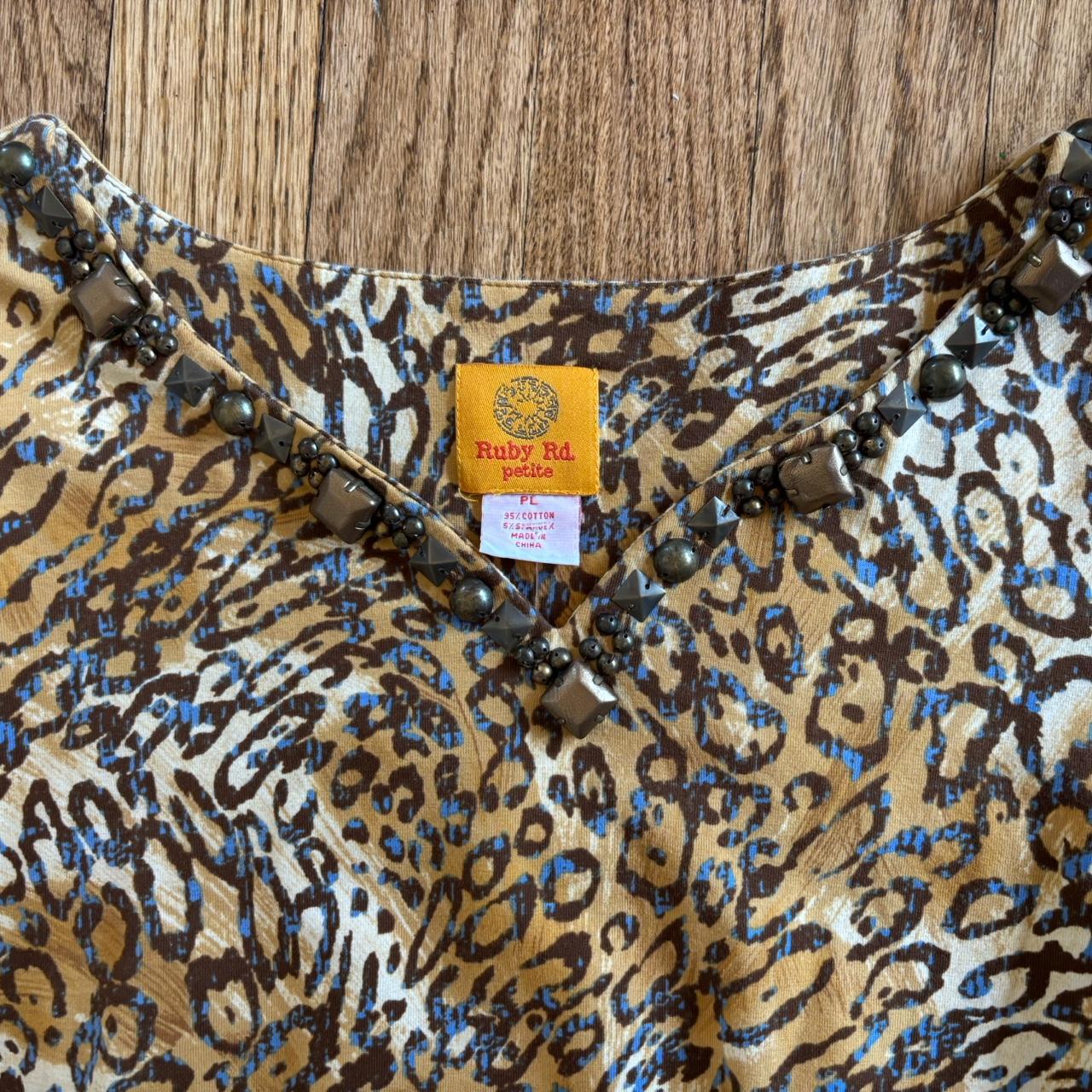 Ruby Rd. Women's Shirt - Multi/Brown - L – Ruby E… - image 3