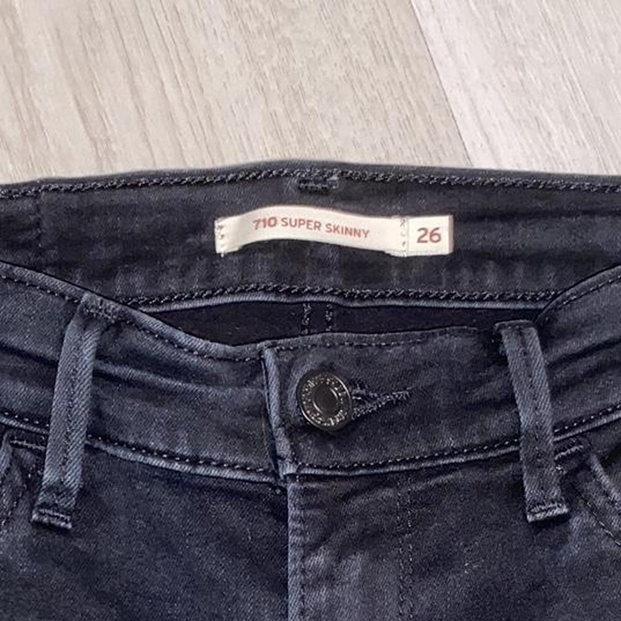 Black skinny jeans Super stretchy W26 L30 - Depop