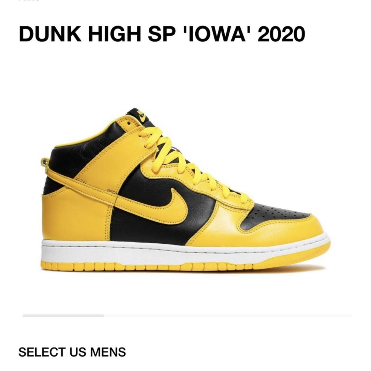 Nike dunk cheap high sp yellow