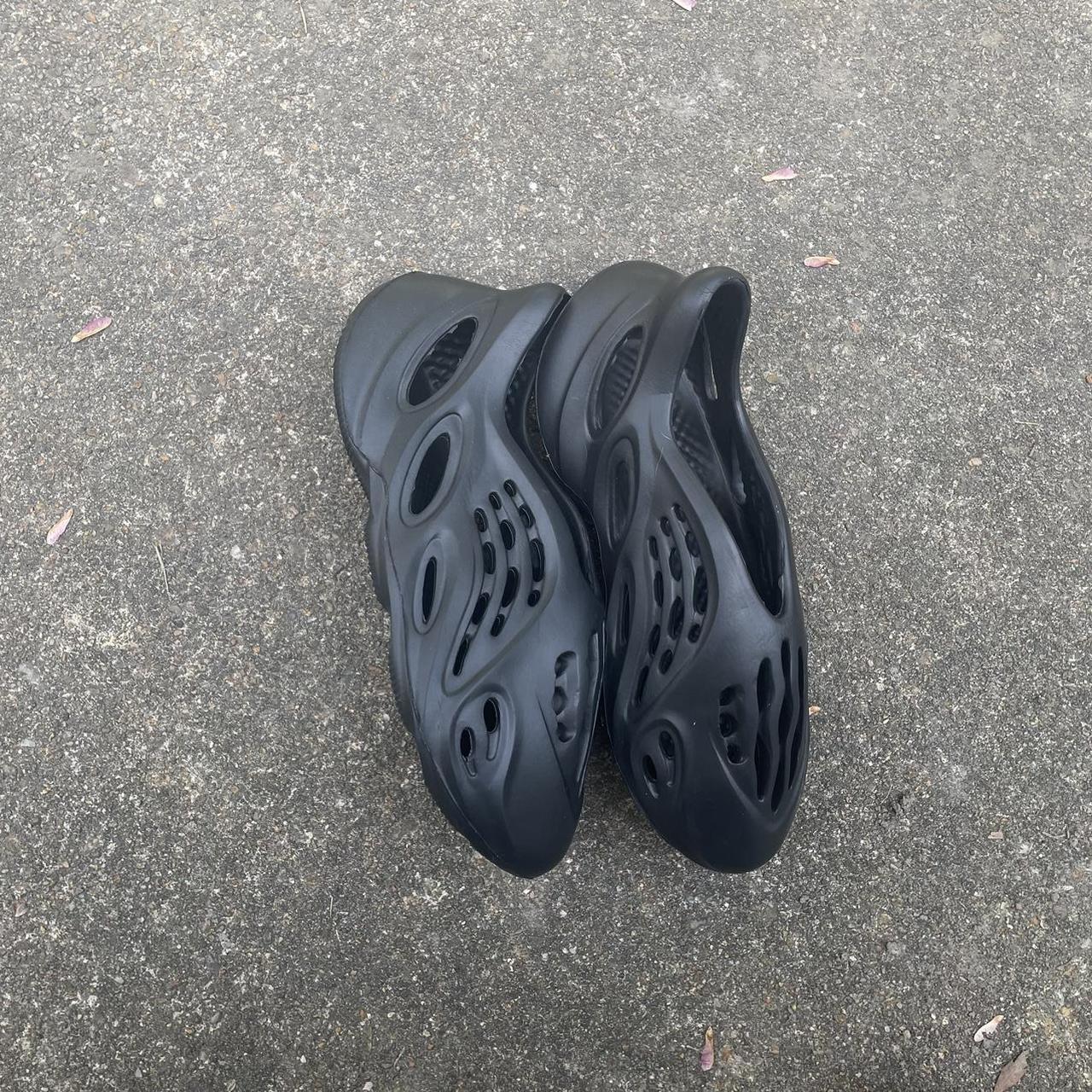 yeezy black footlocker