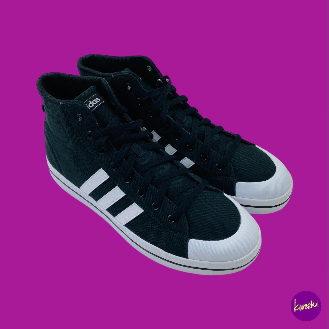 ADIDAS Unisex Bravada Mid Top Trainers, Depop