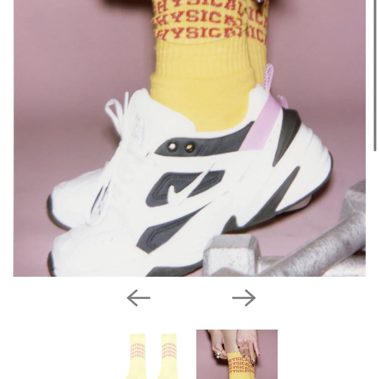 Dua Lipa Physical Crew Socks Brand new - Depop