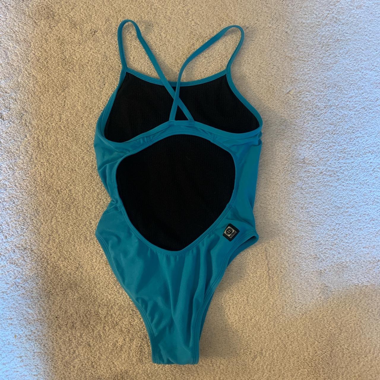 Blue Jolyn Heath Onesie (one piece) Fixed back (not... - Depop