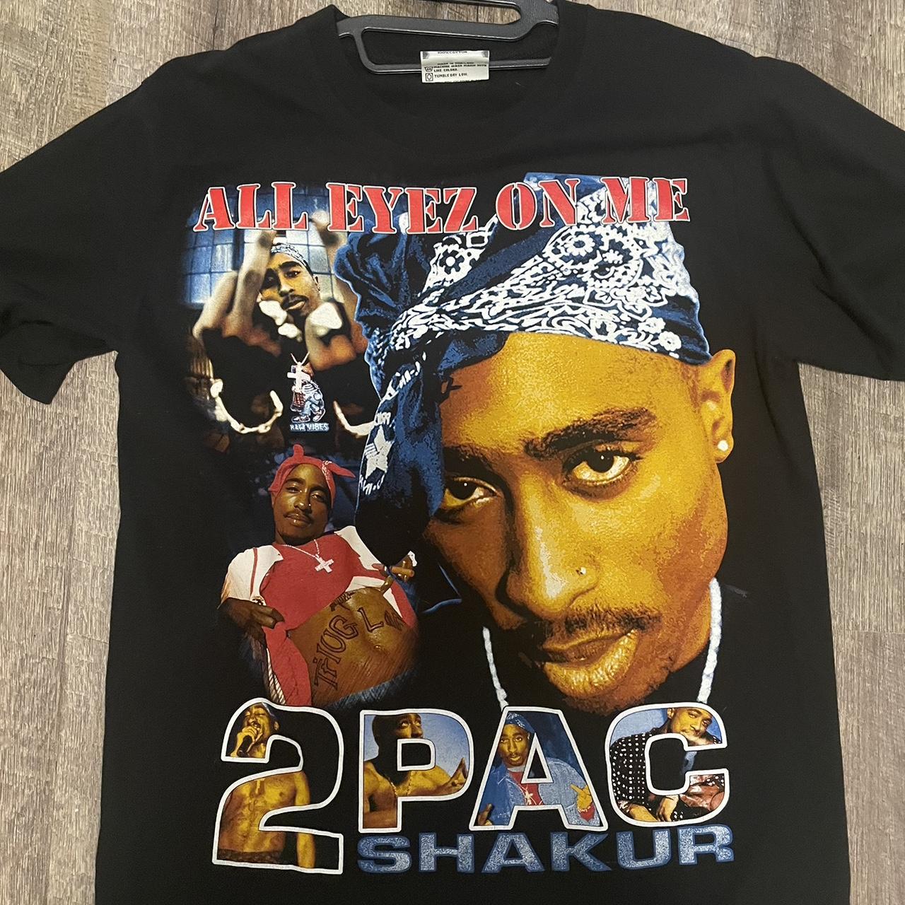 トップス 2pac vintage Size L Tupac -2Pac -Vintage Styled- Oversized Rap T Shirt 23
