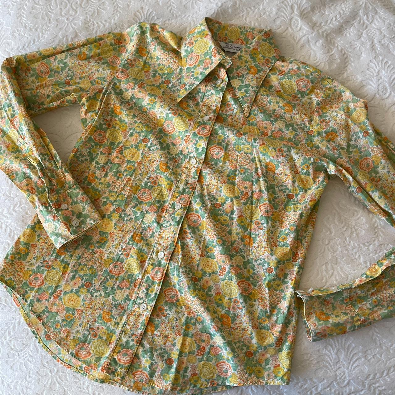 Liberty London Women's multi Shirt | Depop