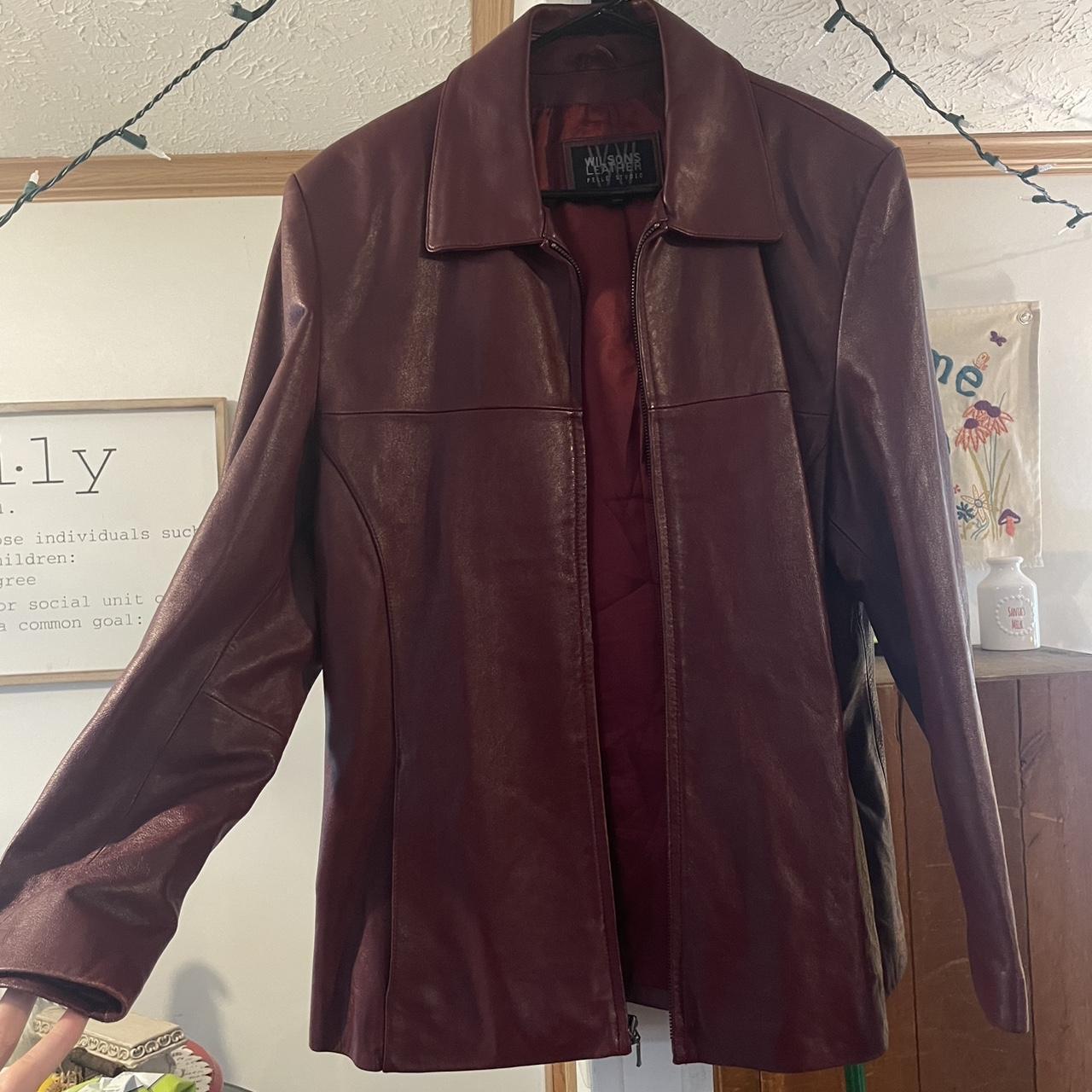Wilson’s Leather Women's Leather Jacket - Burgund… - image 2