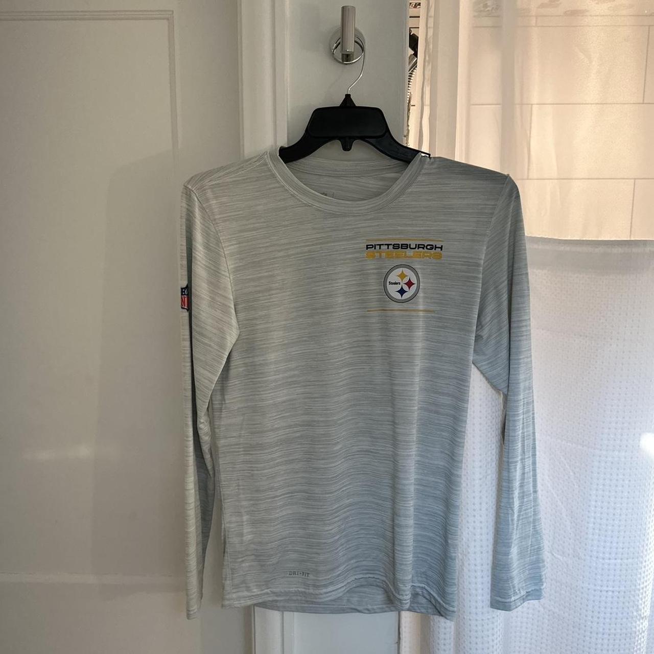 Nike Pittsburg Steelers Long Sleeve -never worn - Depop