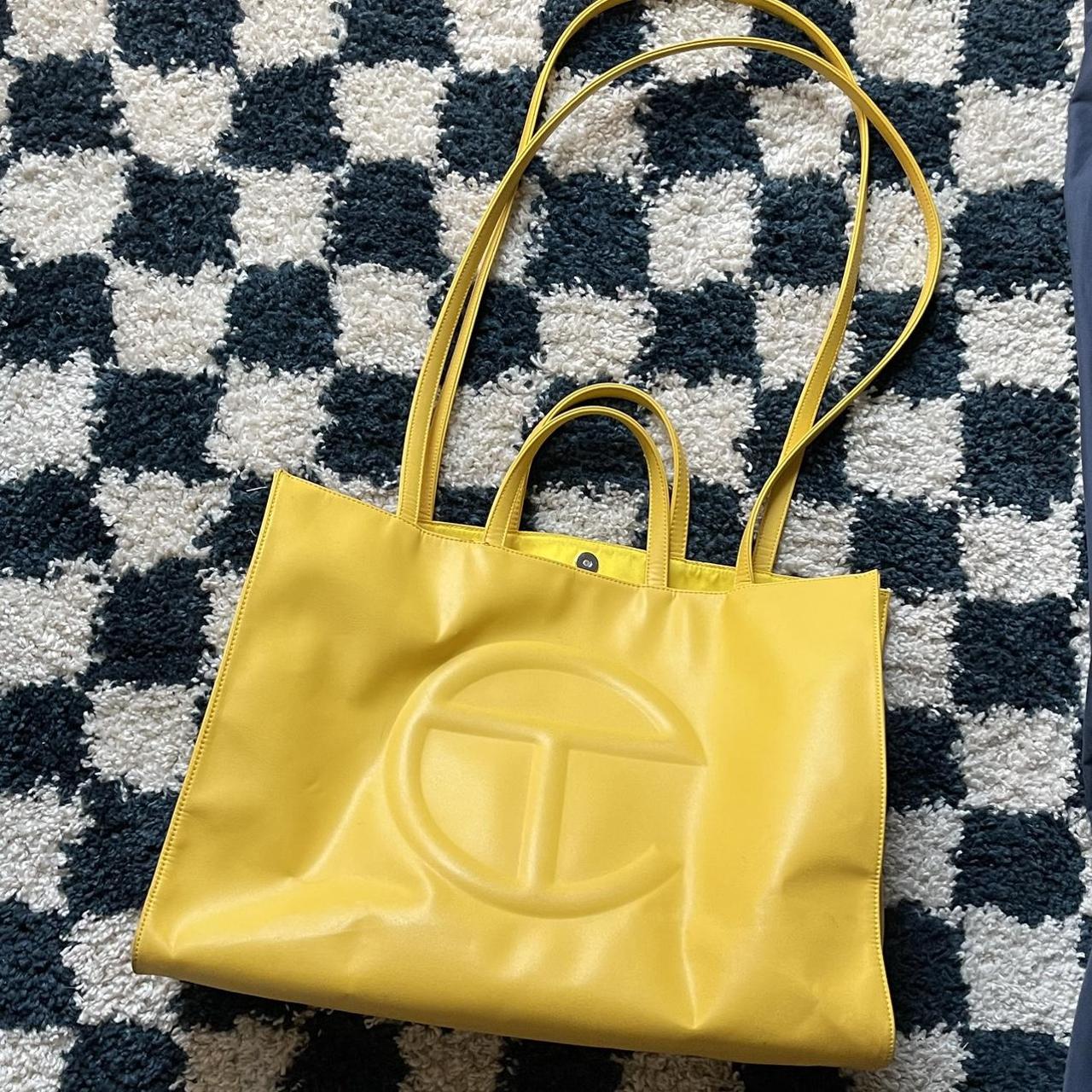 Telfar Men's Yellow Bag Depop