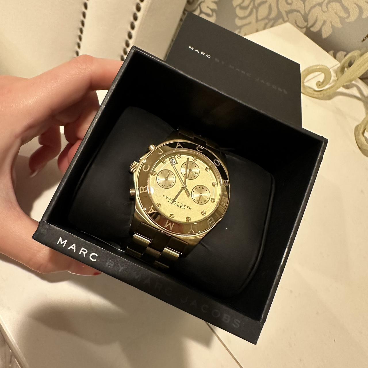 Marc by Marc Jacobs gold watch #goldwatch... - Depop