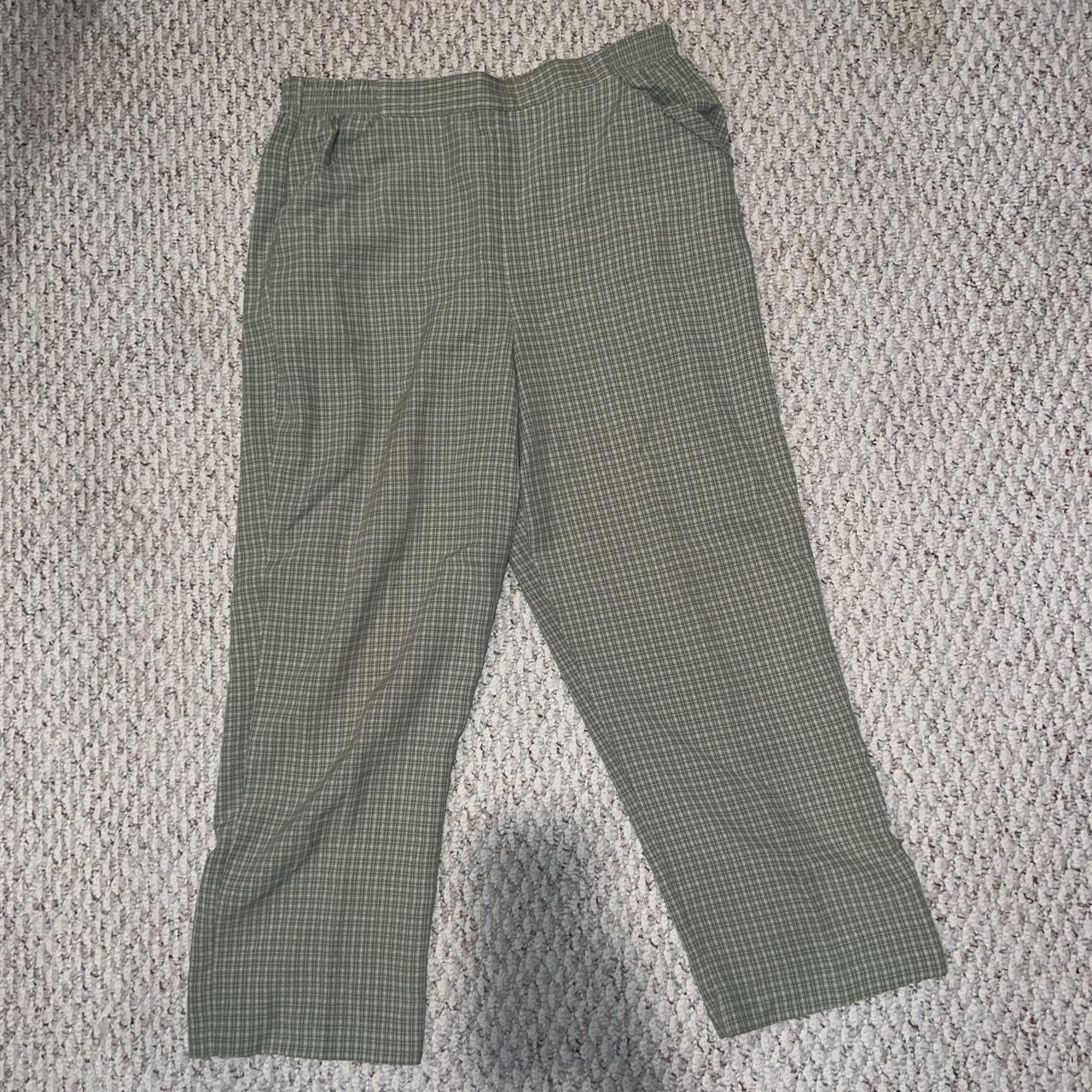 Ladies white outlet trousers size 16