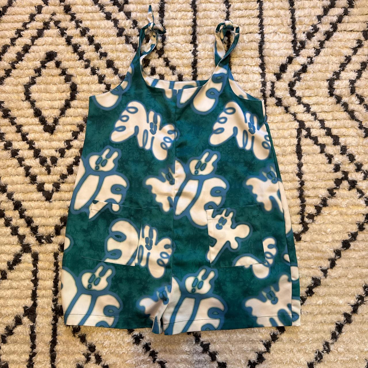 Lazy Oaf Women's Romper - Green/Multi - 10 – Lazy… - image 2