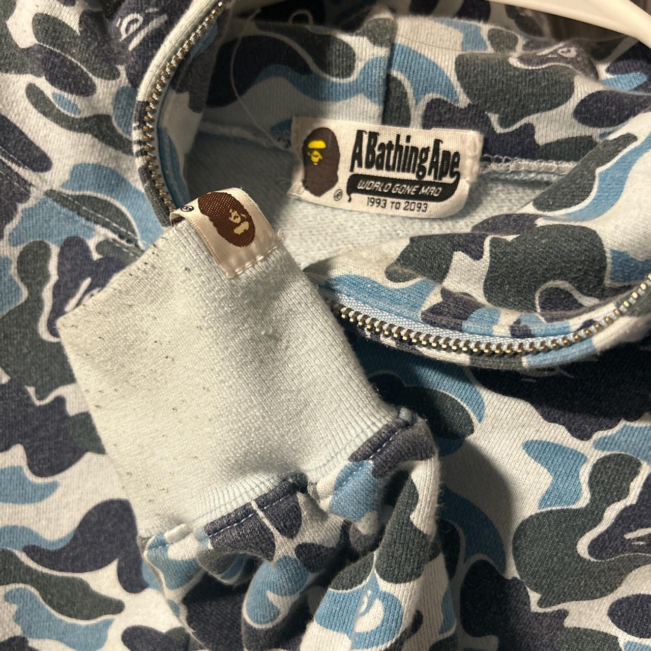 Bape ABC Camo Cushion Light Blue #bape #art #camo - Depop