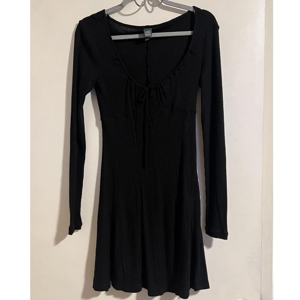 Black flare dress | worn once but couldn’t find any... - Depop
