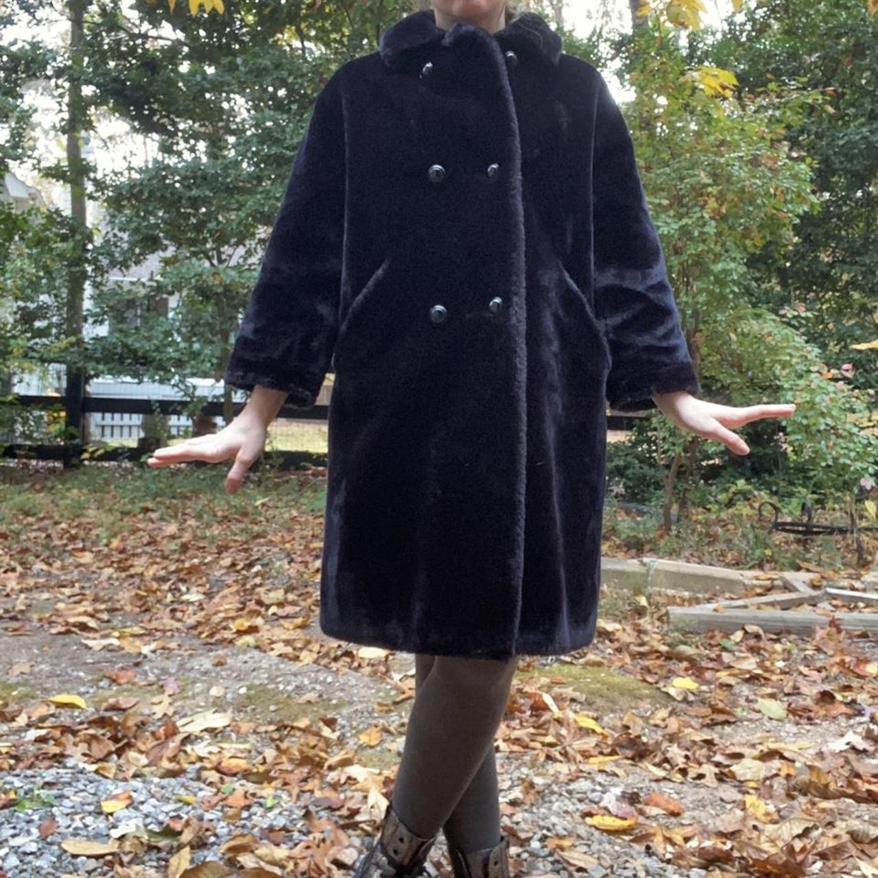 Borgana Faux Fur Vintage black faux fur