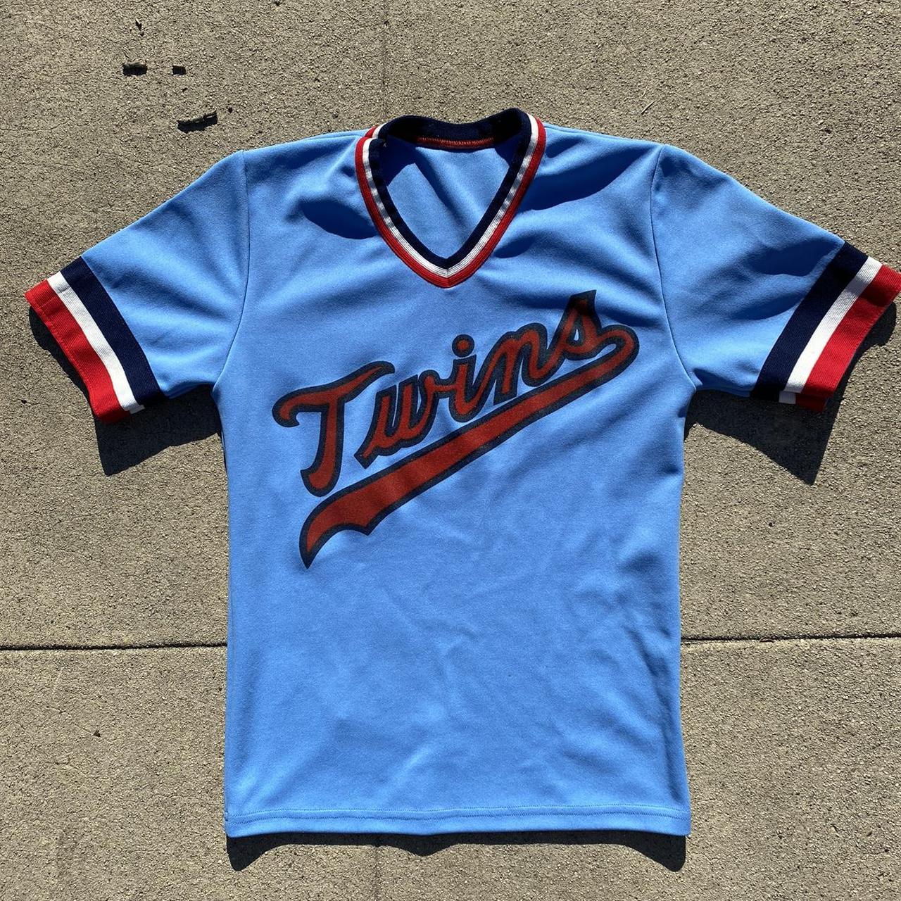 VINTAGE 1980's Minnesota Twins Jersey No Size Tag, | Depop