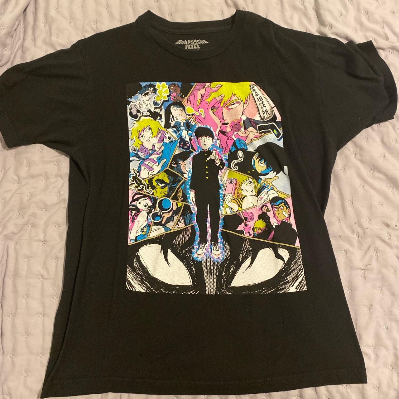 Hot Topic Women's Black and Pink T-shirt | Depop