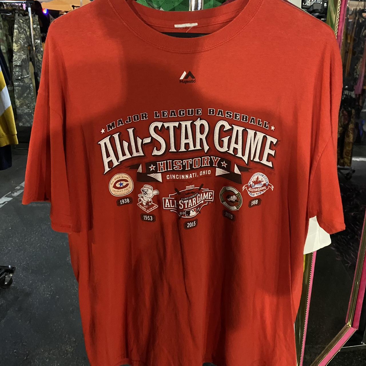 Vintage MLB All Star game shirt Classic front - Depop