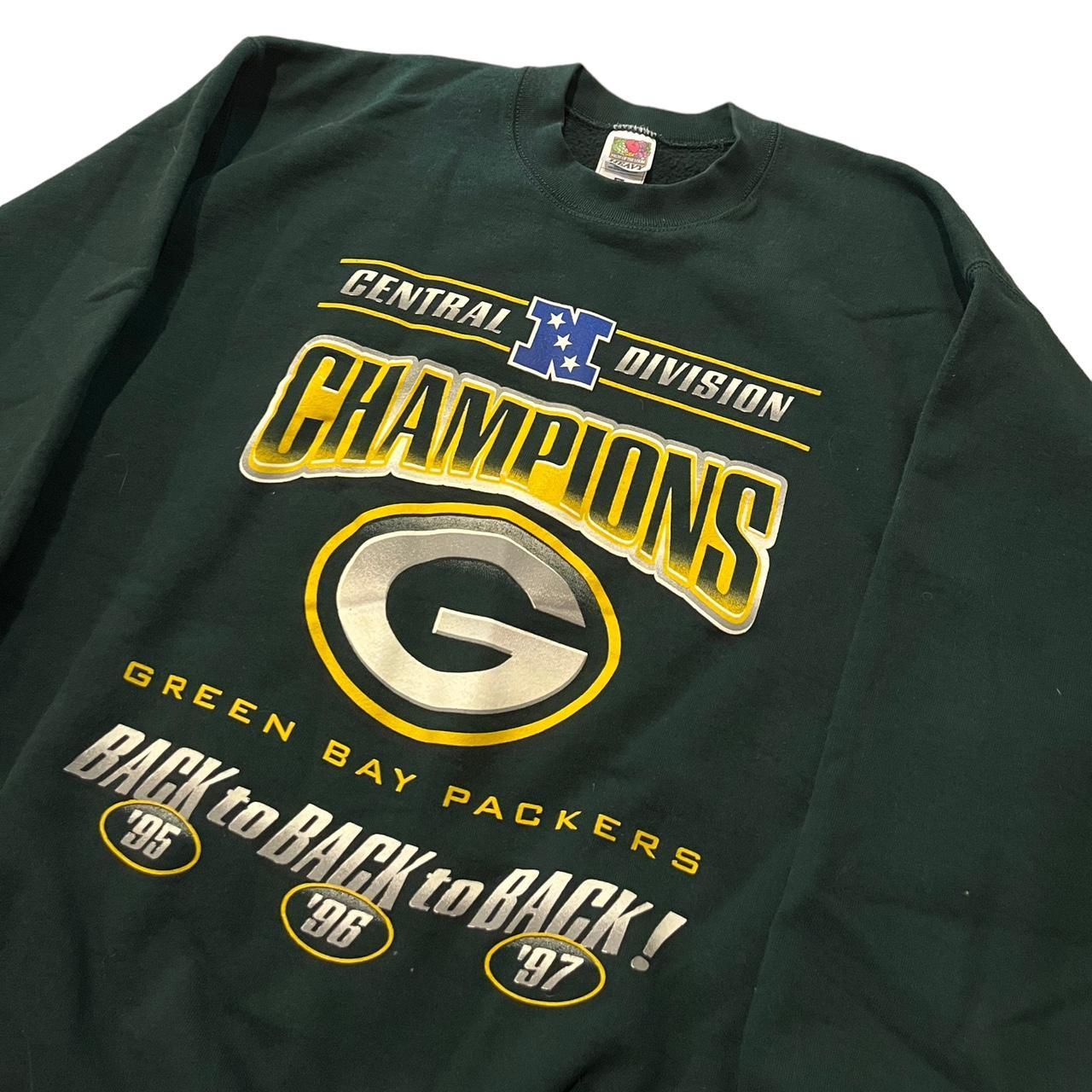 Vintage 90s Green Bay packers jersey long sleeve - Depop