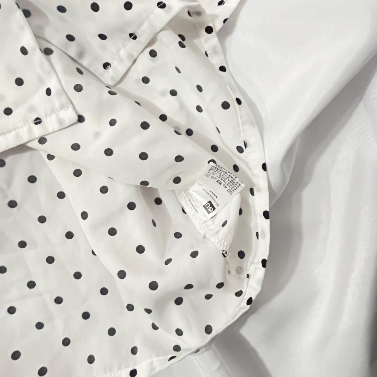 トップス Open Collar Shirt - Polka Dot WACKO MARIA/DOTS OPEN COLLAR SHIRT（PURPLE）［ドットオープン