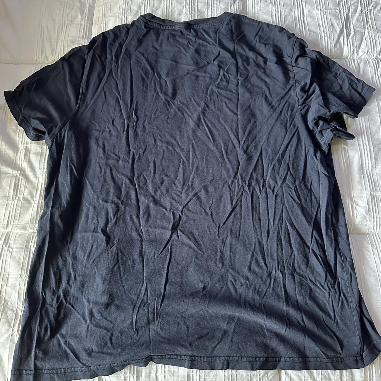 Navy Blue Men’s Casual T-Shirt. Size XXL - Depop
