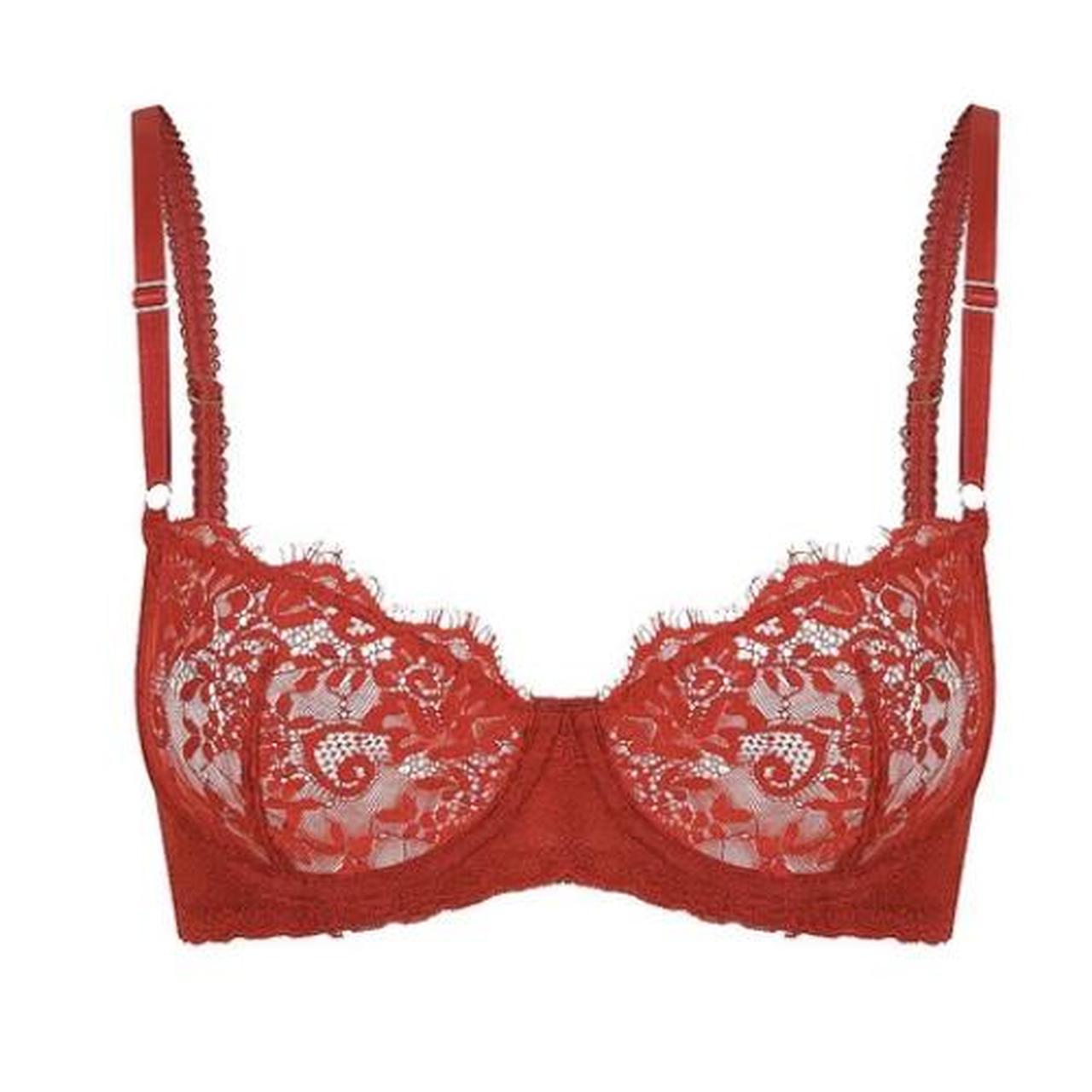 Kat the label “maverick” bra in red *BRAND NEW... - Depop