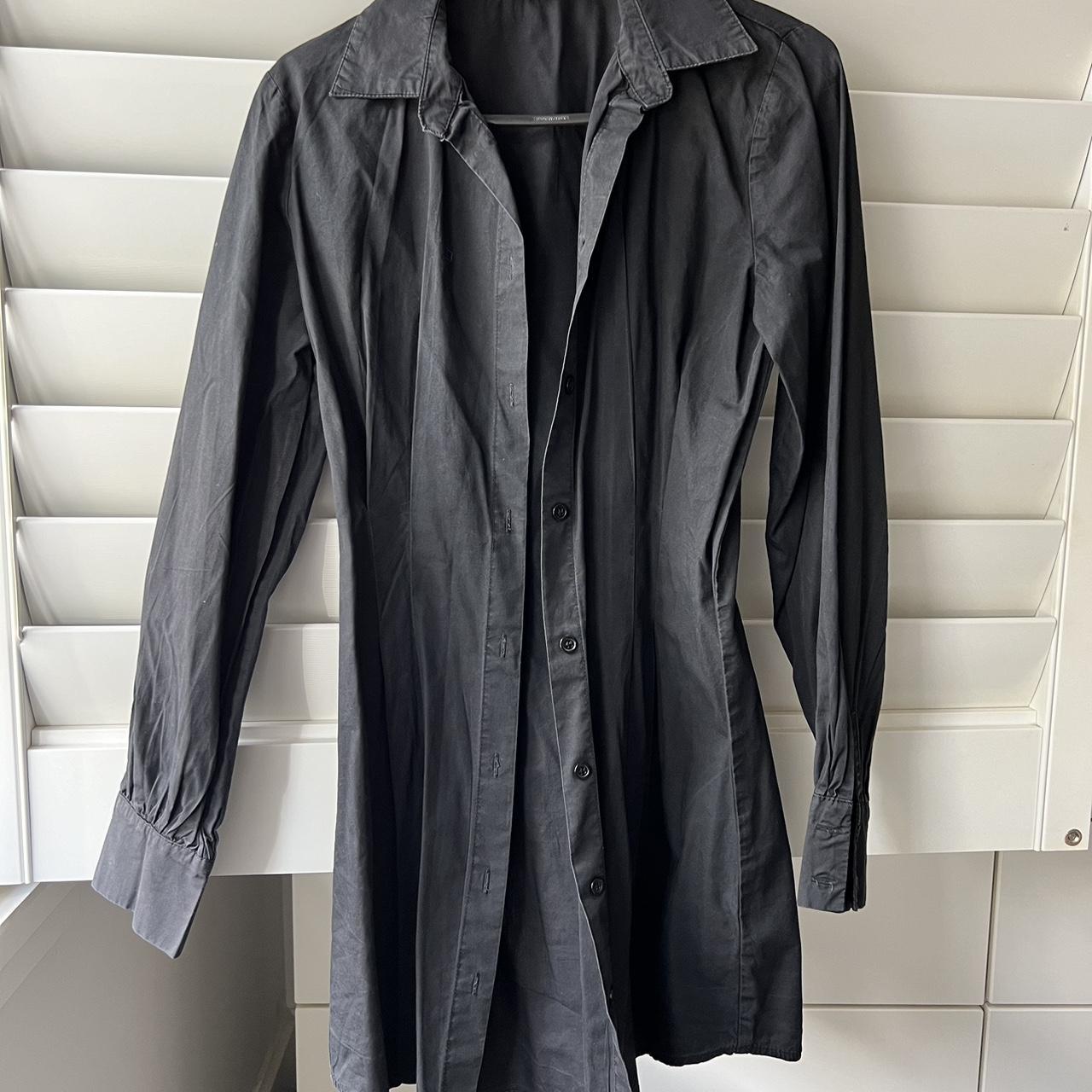 DAZIE SHIRT DRESS • size 6 in good condition, faded... - Depop