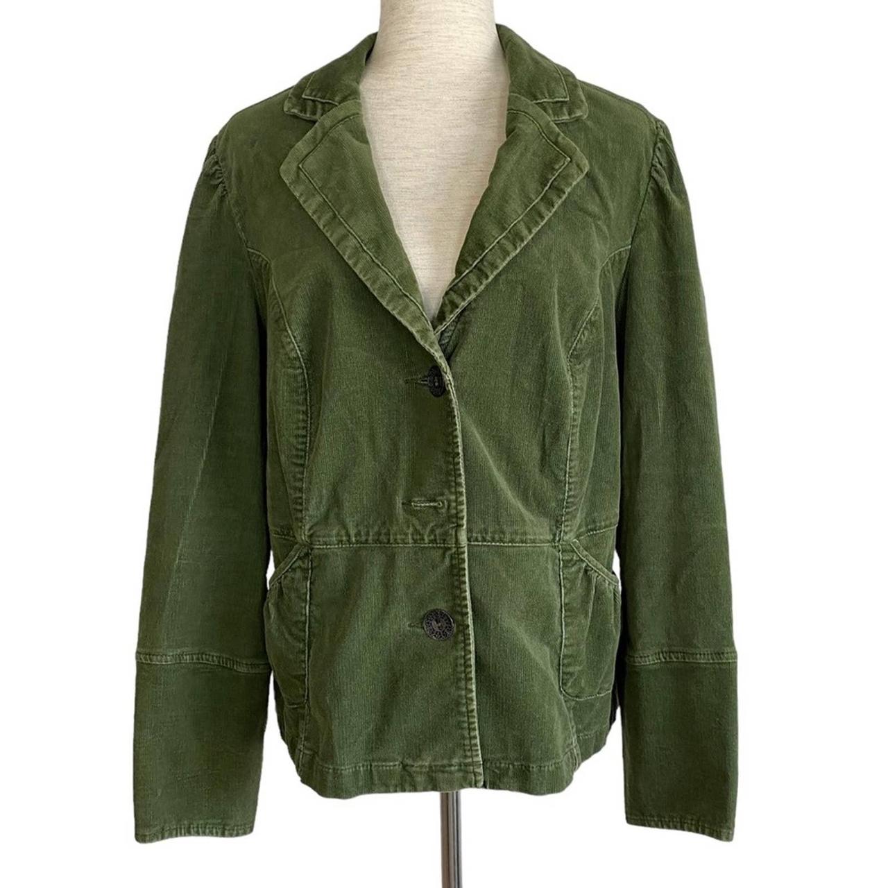 Lane Bryant Women S Green Jacket Depop