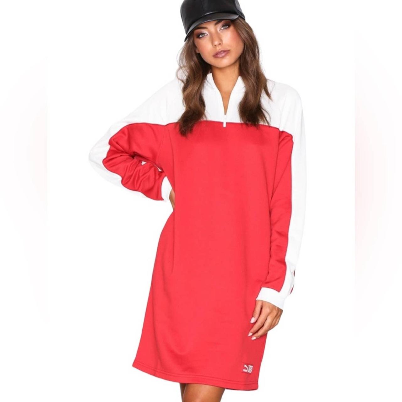 Red cheap puma dress