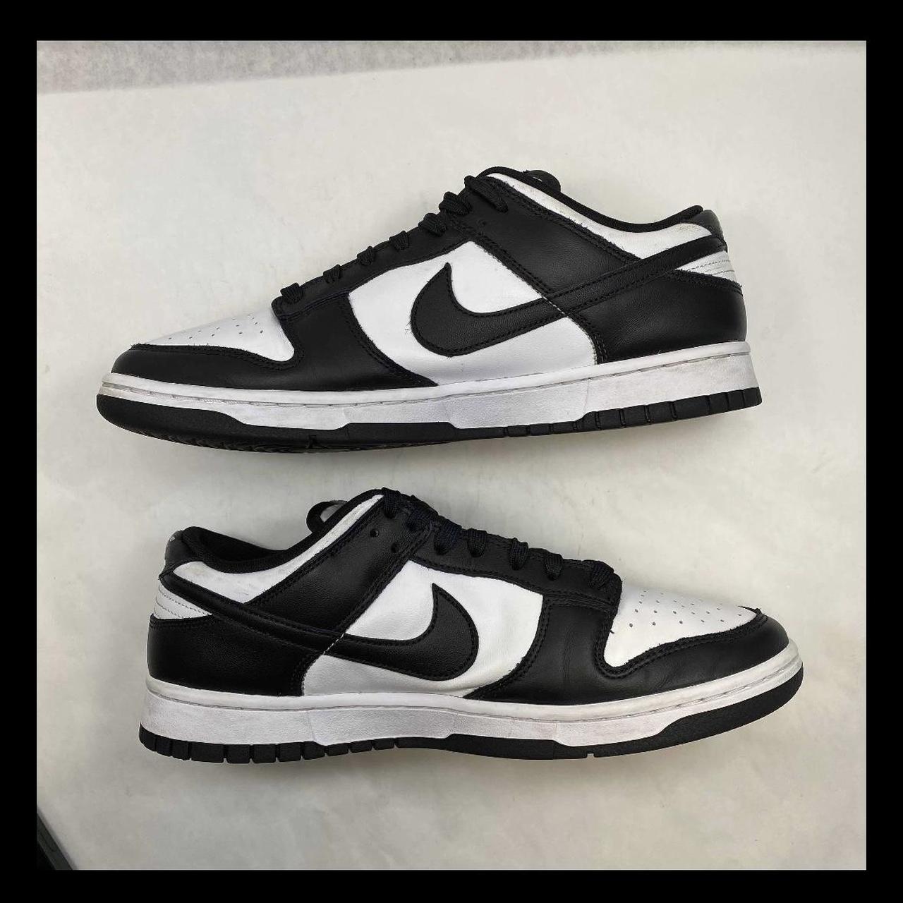 Nike Men's Black and White Trainers Depop