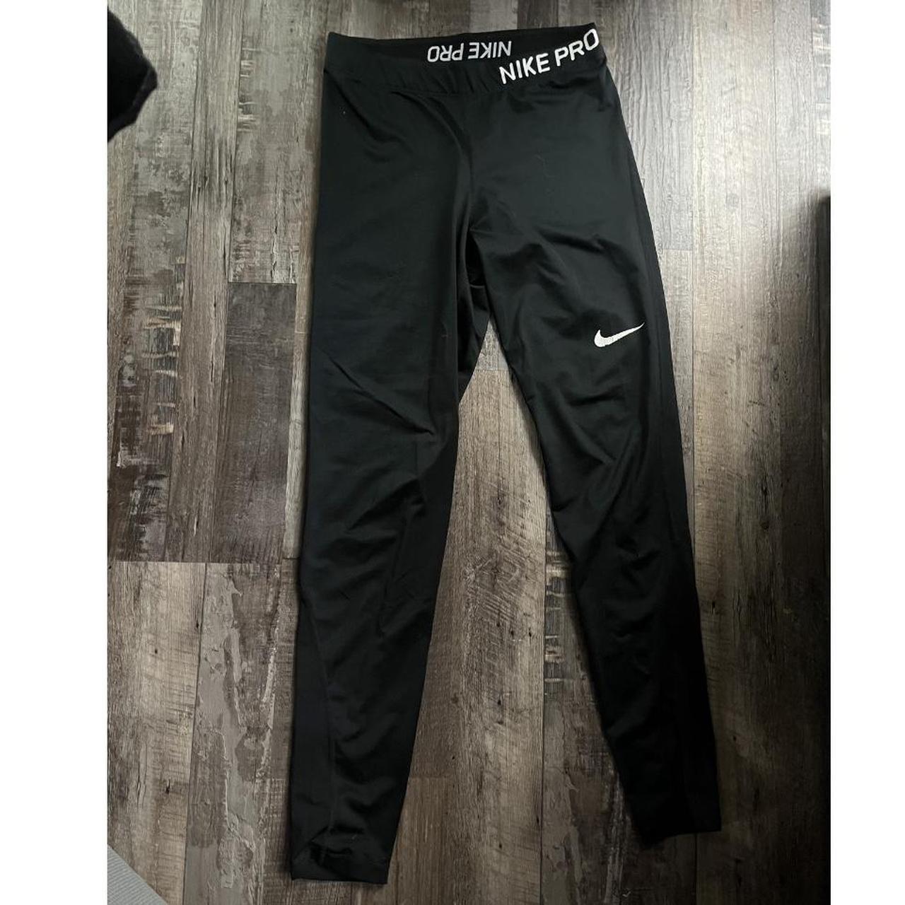 womens black leggings nike