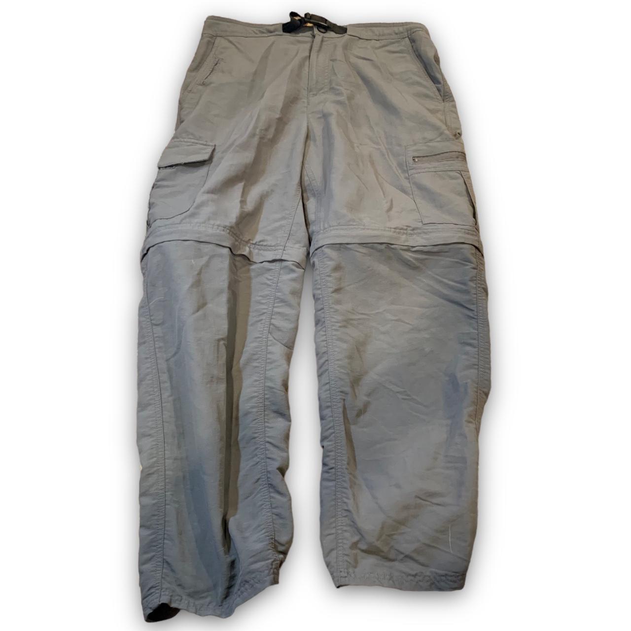 Vintage 90s Nordtrack Cargo Convertible Pants Size... - Depop