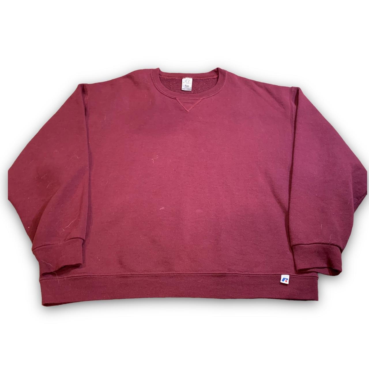 Russell Athletic Men's Burgundy Sweatshirt