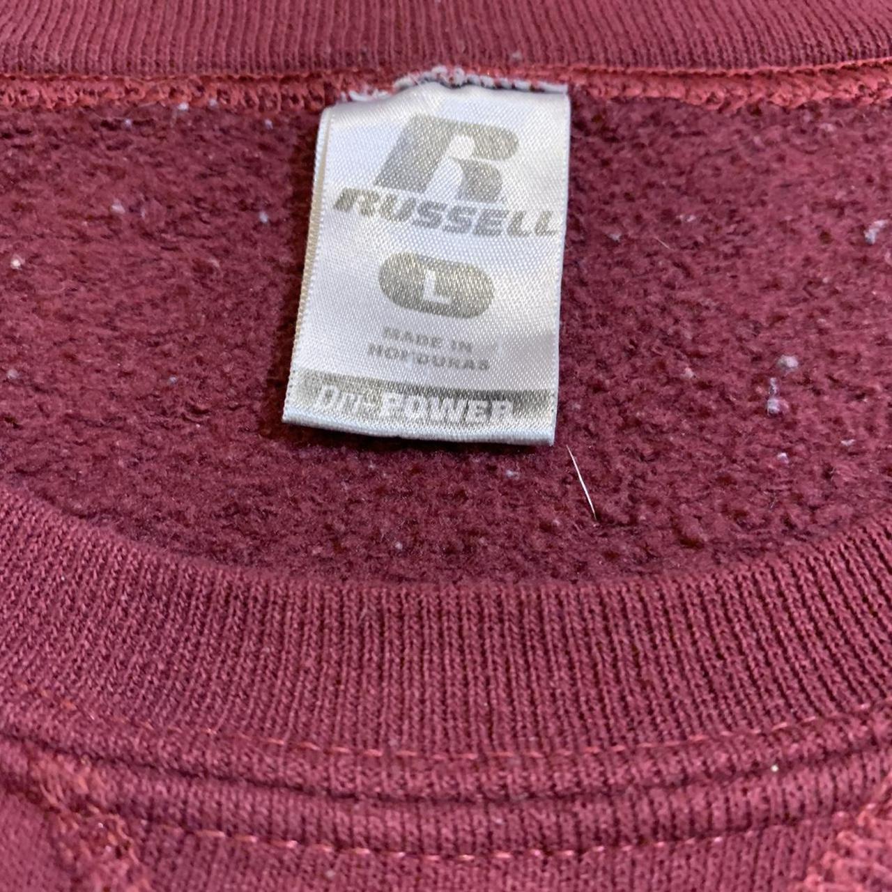 Russell Athletic Men's Burgundy Sweatshirt (3)