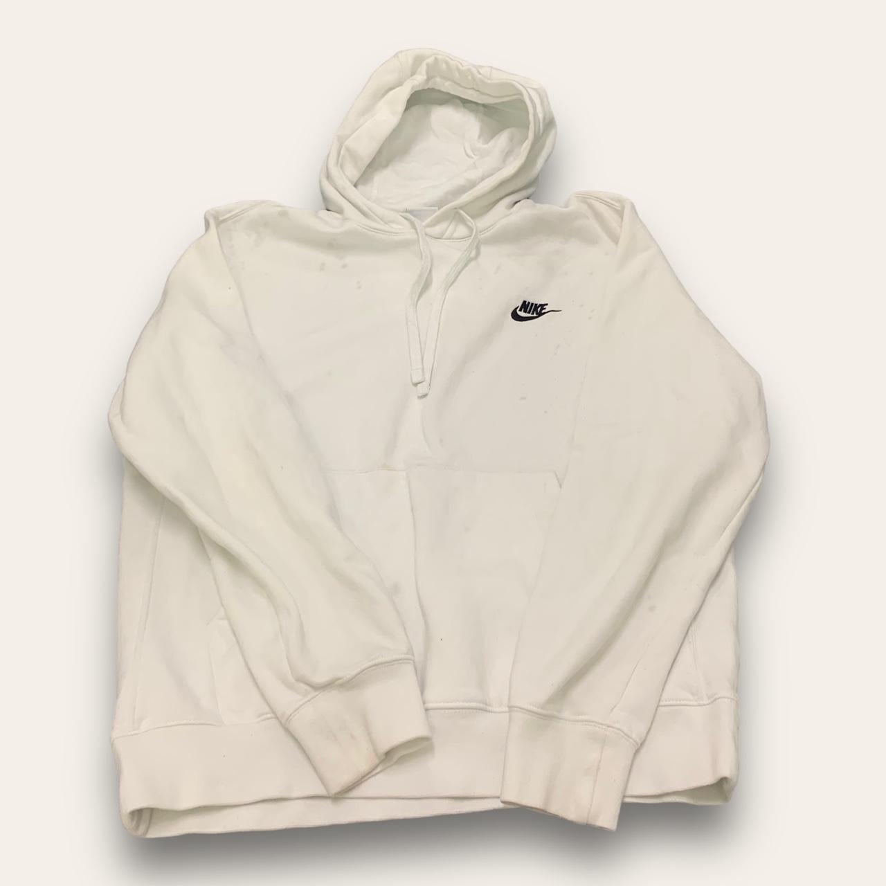 mens nike swoosh logo hoodie