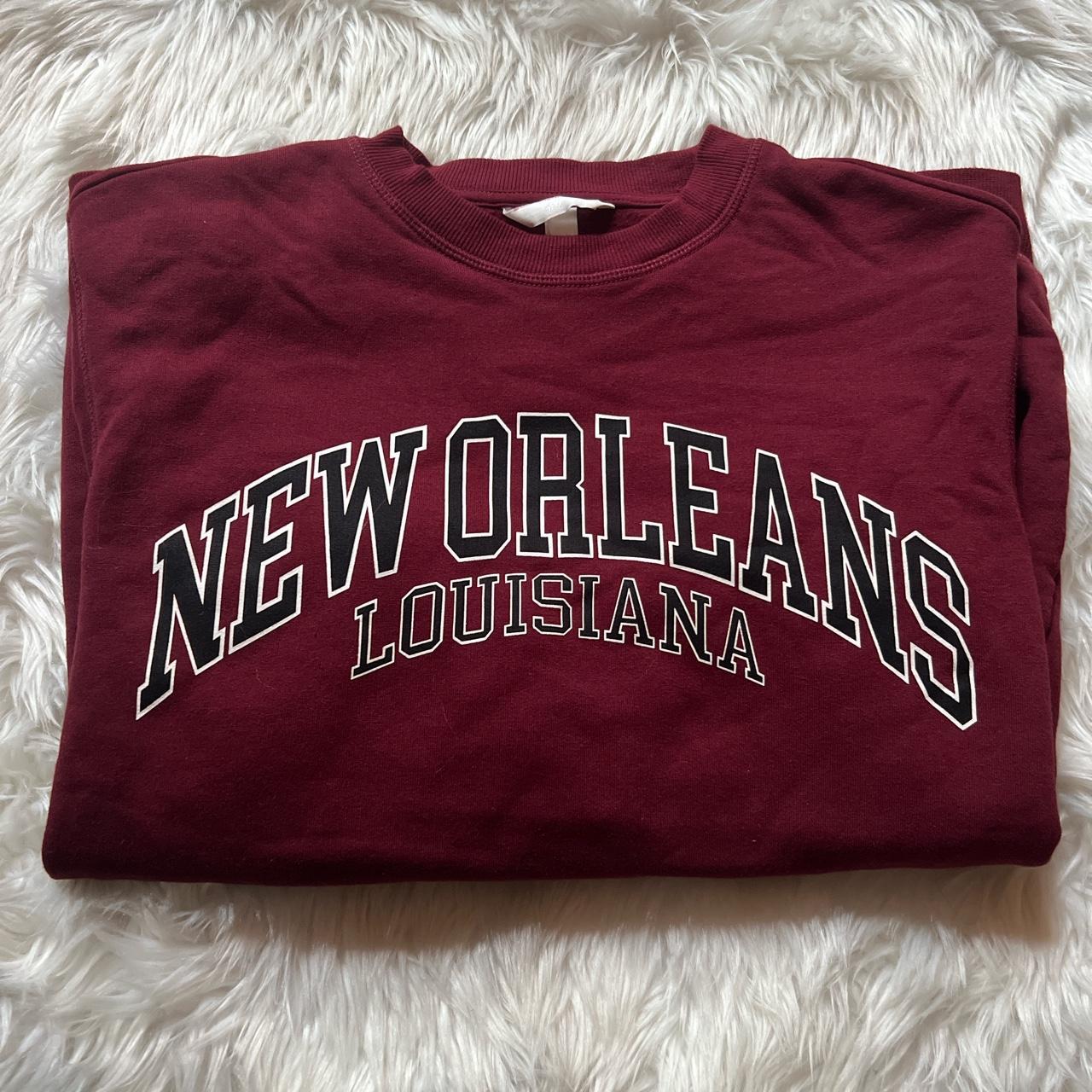 Dark red crewneck sweatshirt hot sale