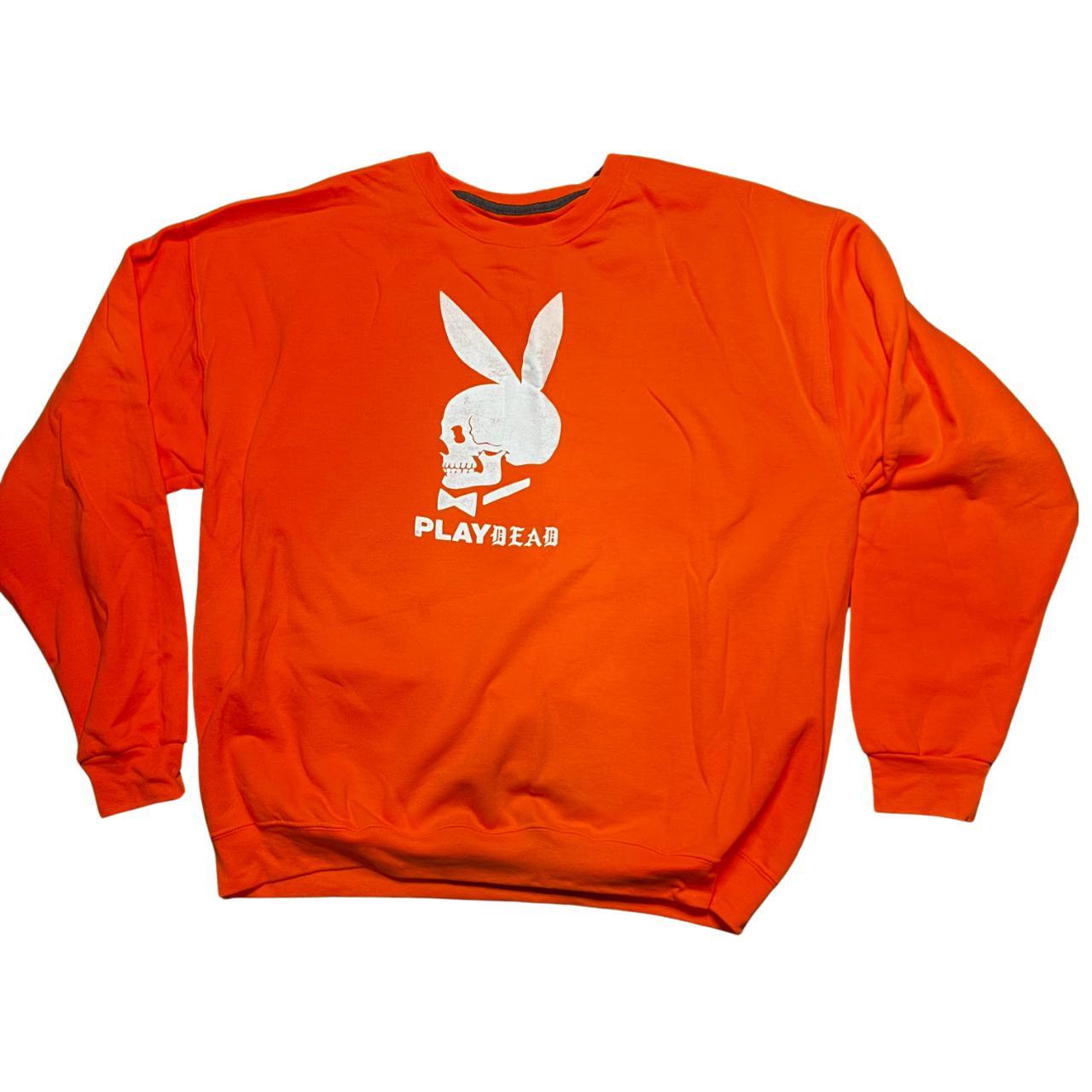 Orange outlet playboy jumper