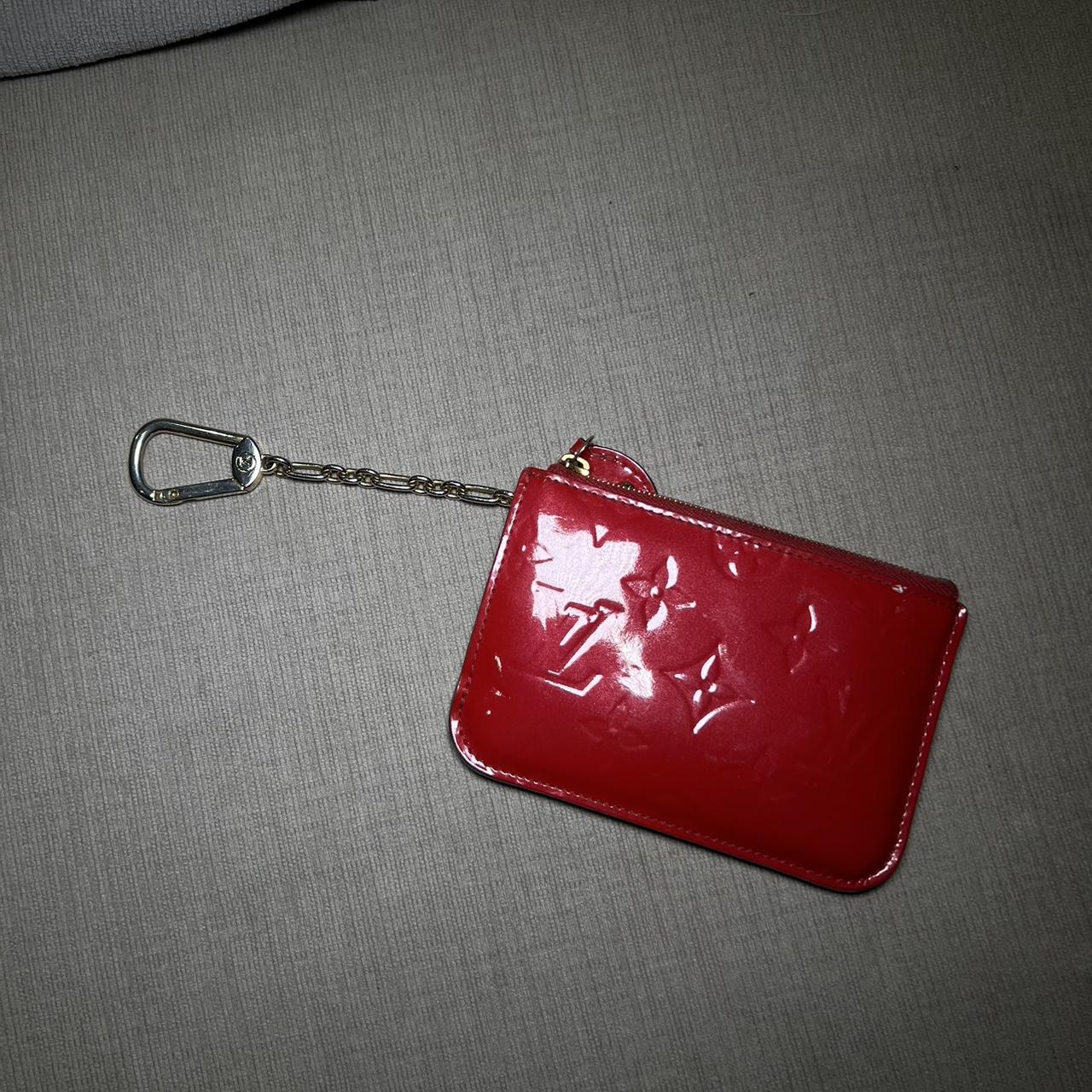 Louis Vuitton Red Vernis Key Holder