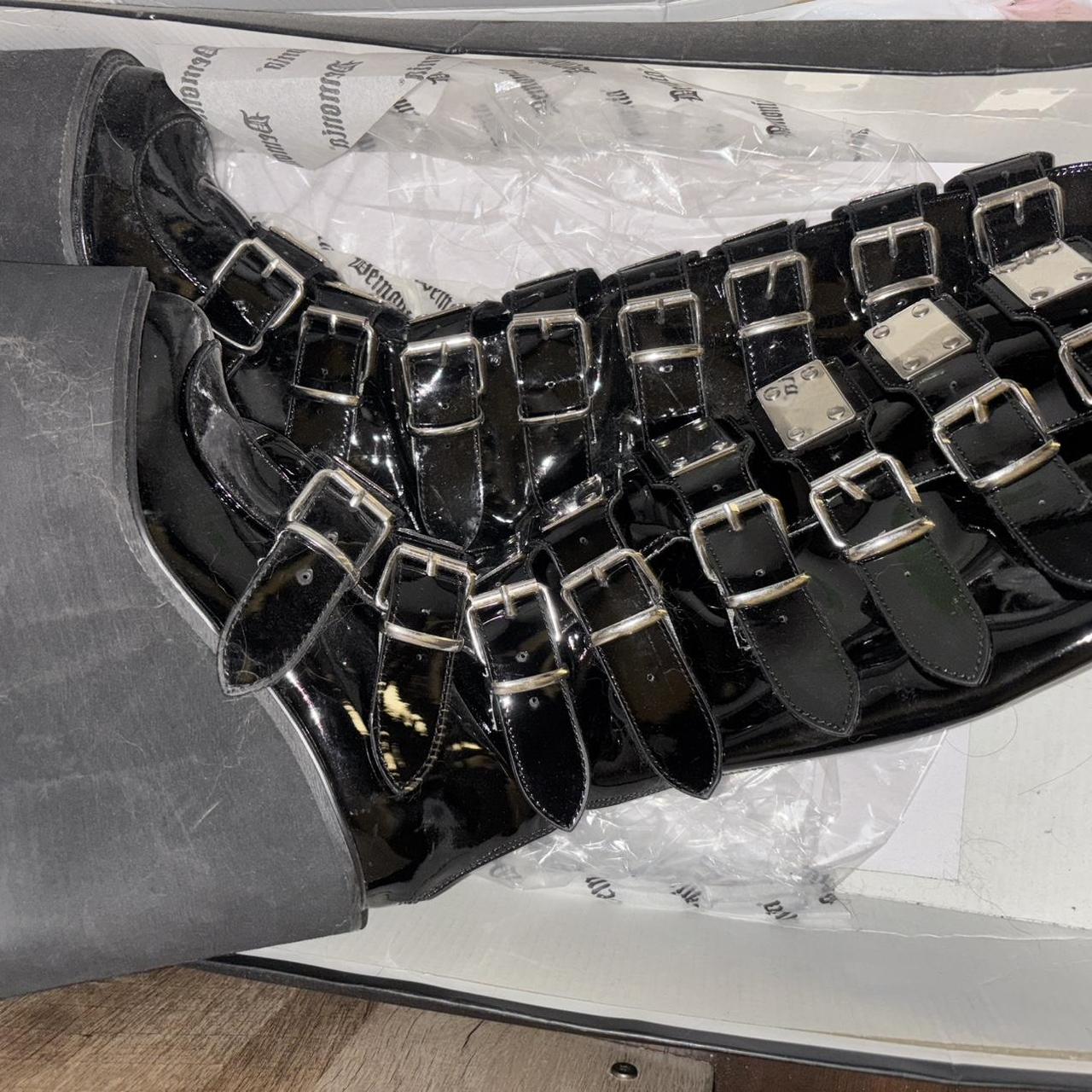 Demonia Women's Knee high Boots - Black - US 6 – … - image 1