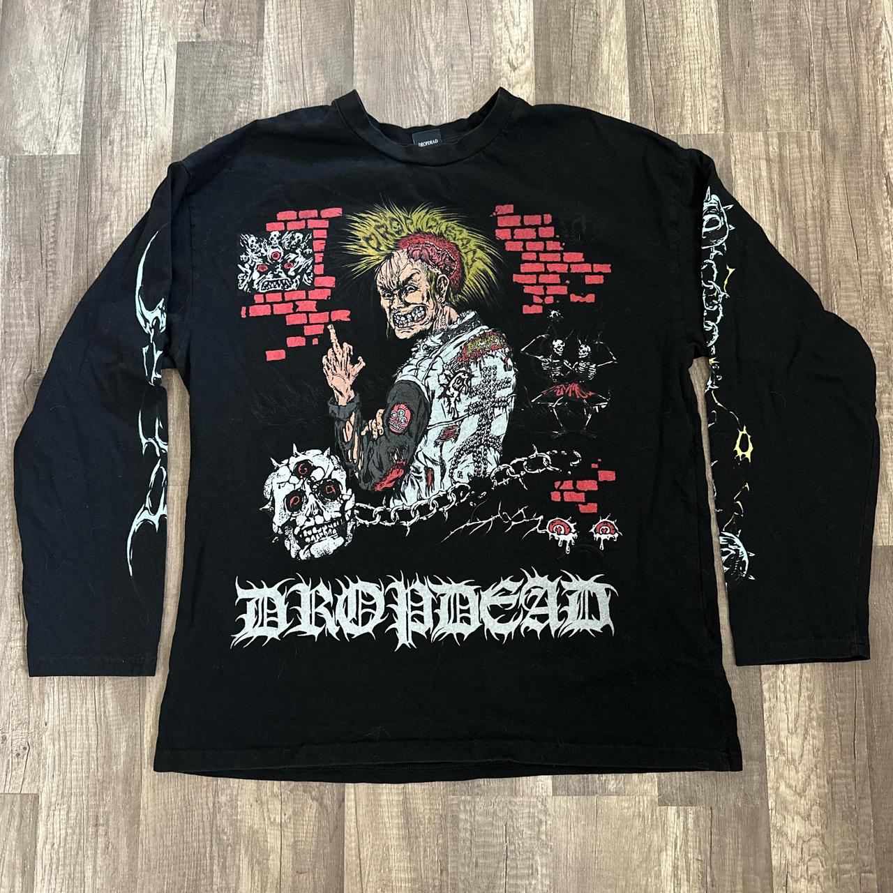 Drop Dead サッカーシャツ DROP DEAD PHENOMENON FOOTBALL SHIRT M - メルカリ