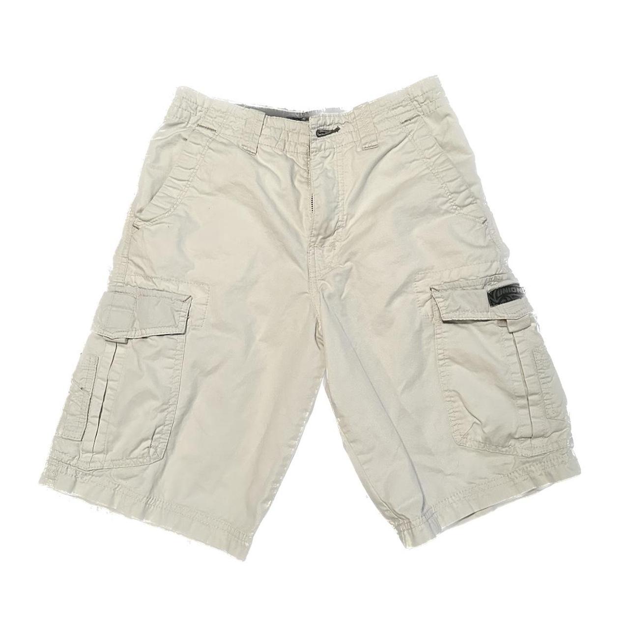 White cargo shorts Fits like XS - Depop