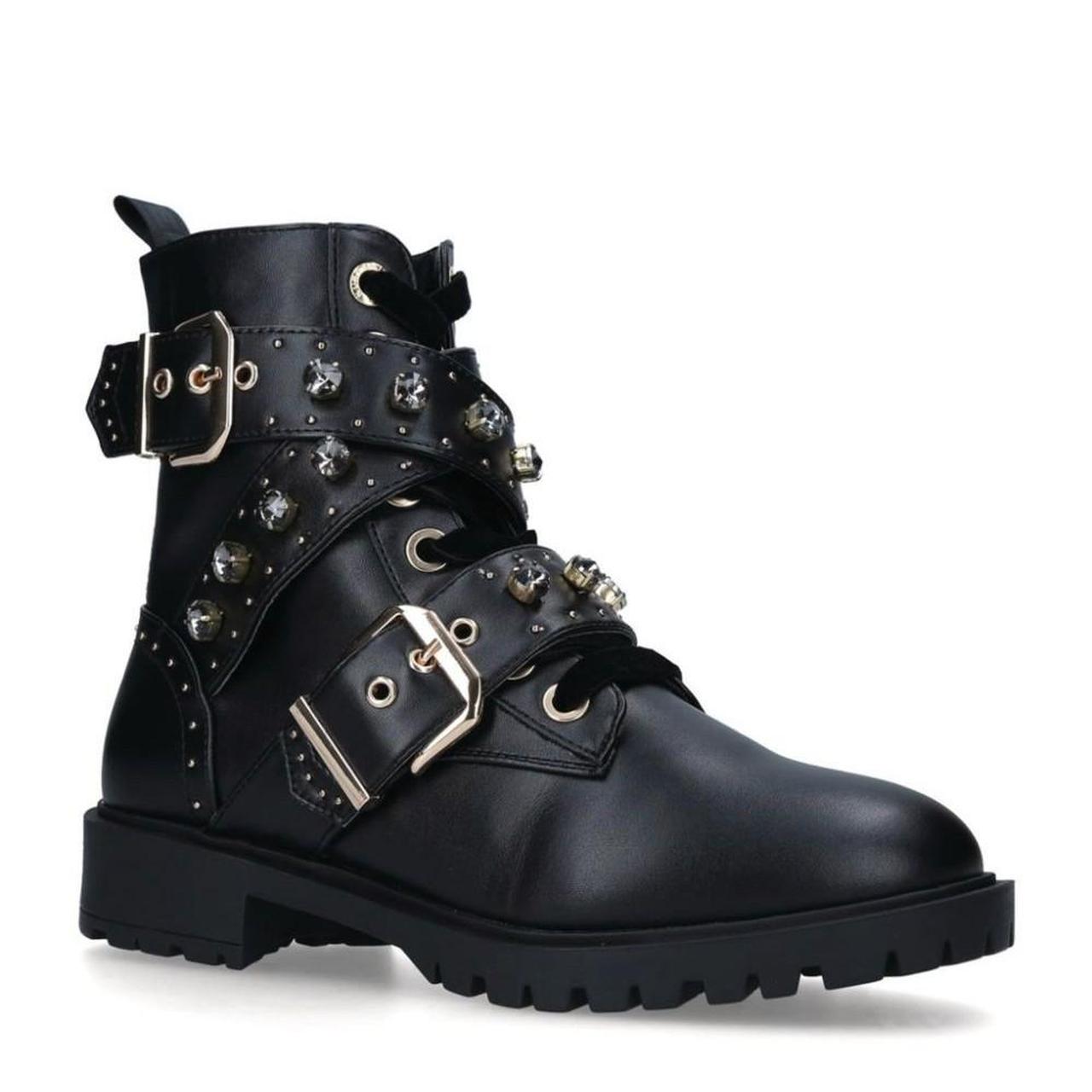 Kurt geiger cheap biker boots